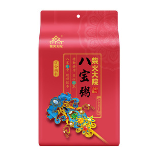 柴火大院八宝粥1kg东北五谷杂粮组合粗粮糙米饭营养早餐粥原材料