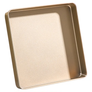 蛋糕烤盘烤箱用烘焙专用28x28方形瑞士卷月饼烤盘蛋糕模具小烤盘