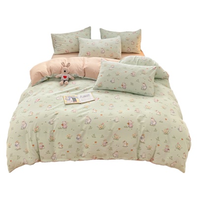 【亲肤水洗棉双层纱】被套单件