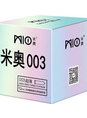 米奥男用安全套量贩组合避孕套超薄003保险套byt茉莉花香中号套