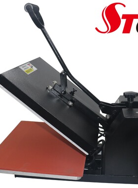 厂家供应40X50cm手动智能热转印高压平板烫画机