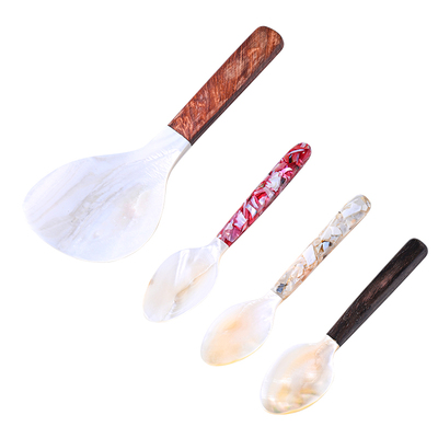 吉洛雅高颜值天然手工贝壳勺