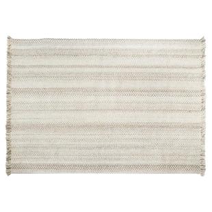 羊毛编织地毯卧室床边毯ins风客厅地垫流苏无胶长条温馨房间布置