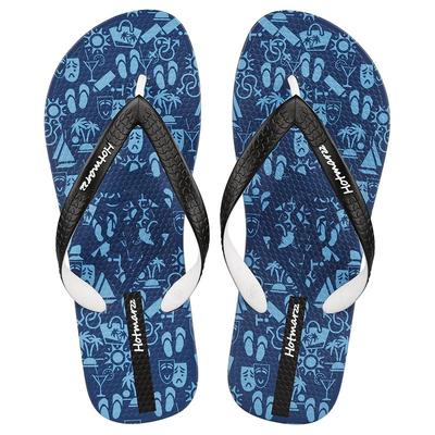 黑玛潮流海边沙滩防滑防臭人字拖