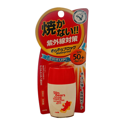 日本近江兄弟小熊防晒霜SPF50