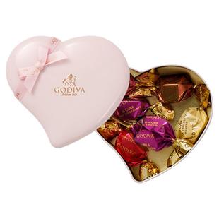 【百亿补贴】GODIVA歌帝梵心形礼盒黑巧克力6颗*3婚庆伴手礼