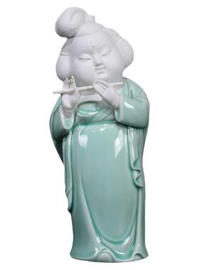 家居客厅玄关装饰唐代仕女摆件
