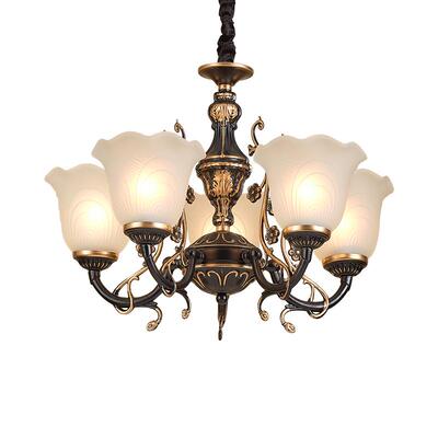 欧美式复古客厅全光谱护眼吊灯