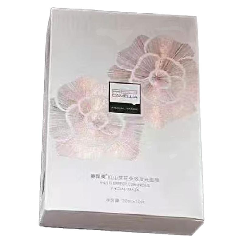 美葆莱红山茶花多效发光面膜