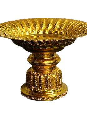 东南亚果盘泰国金色大盘