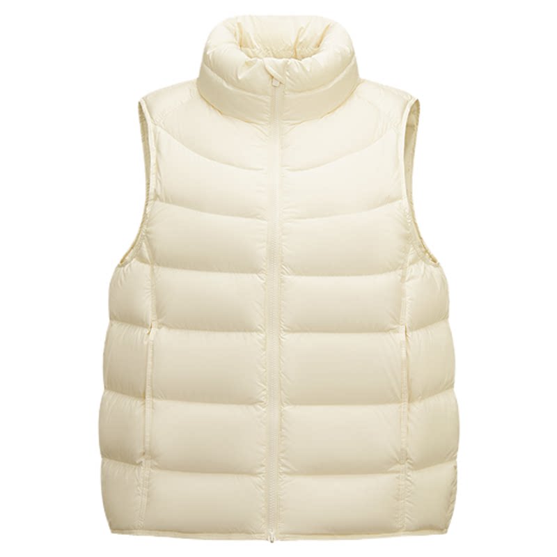 森马防泼水轻薄90绒子羽绒马甲女