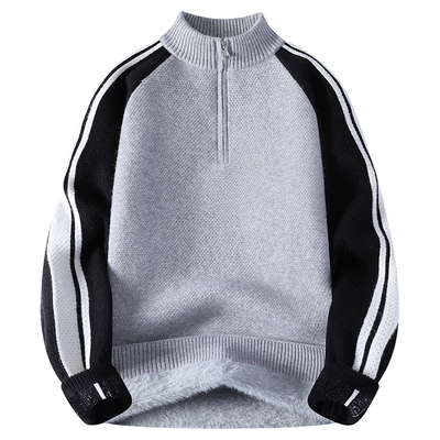 2025新款高领毛衣男款冬季加厚