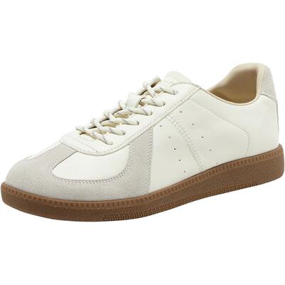 Bata休闲鞋女2026春新款时尚牛羊皮厚底德训运动板鞋UEZ16AM6