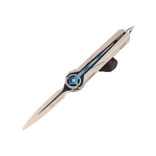 【官方正品】三角洲行动周边北极星弹簧刀武器金属玩具模型合金