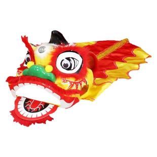 狮子头儿童舞狮头佛山手工小孩单人小醒狮玩具送老外礼品表演道具