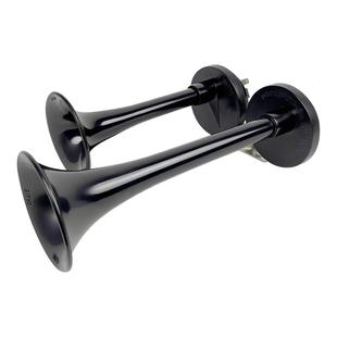 气喇叭12V超响防水24V货车汽车卡车大巴工程车电控超响高低音笛