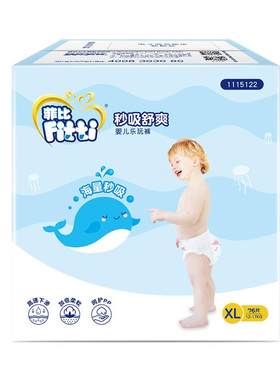 菲比XL拉拉裤超薄干爽