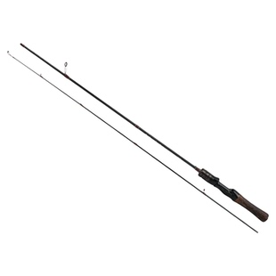 新款碳素微物路亚竿杆马口竿弹射鱼竿UL单竿枪直柄新手全套装实木