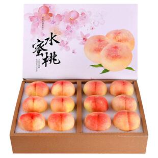 现摘正宗无锡水蜜桃5两12礼盒水果新鲜孕妇软桃子当季白凤蜜桃子