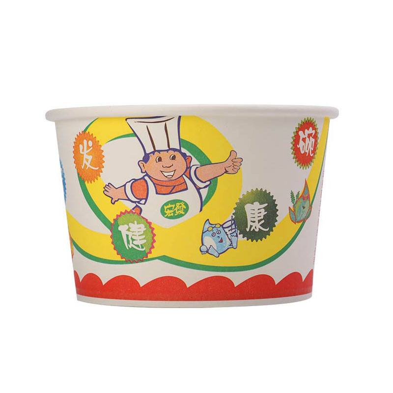 商用外卖圆形整箱批饭盒一次性碗