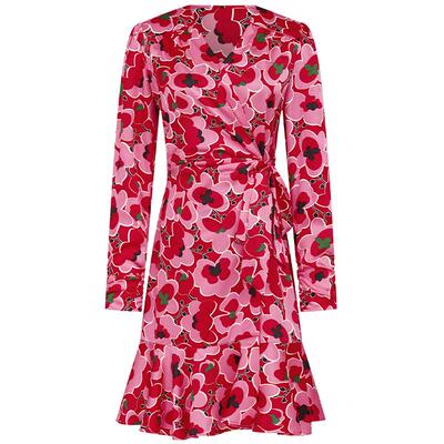 曼德诗通勤收身连衣裙