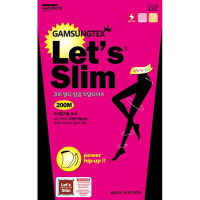 韩国Let’sSlim200M复合瘦腿袜