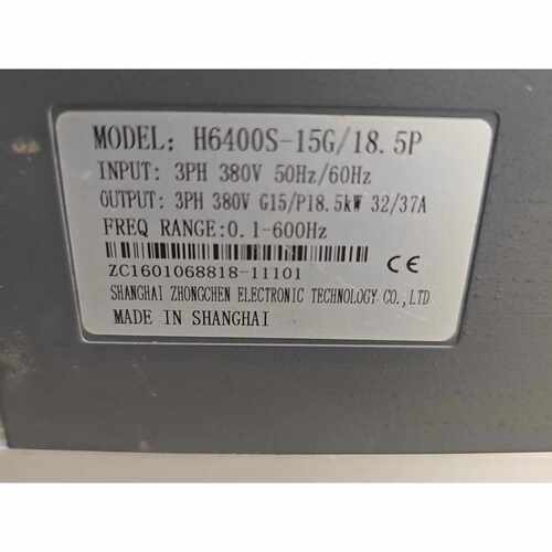 议价众辰变频器15KWH6400S一15G18.5P原维修