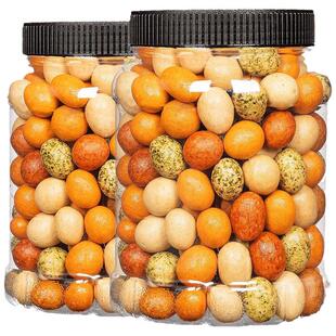 酥脆多彩豆鱼皮花生米500g罐装香酥鱼皮豆老式脆皮花生小零食芥末