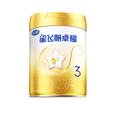 官方正品】飞鹤卓耀3段750g奶粉