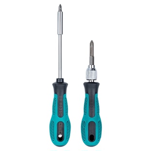 迪速螺丝刀把手柄可换头多头组合套装十字一字梅花螺丝批套筒起子