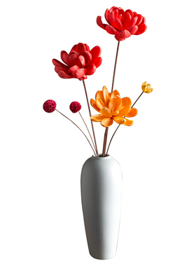 干花花束客厅摆设花瓶摆件插花