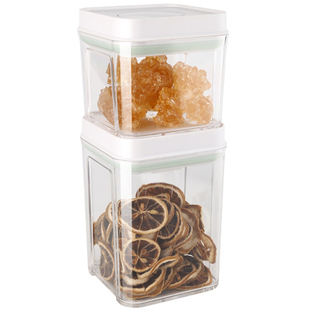 按扣密封罐五谷杂粮面粉粮食储存罐厨房储物谷物收纳盒食品级塑料