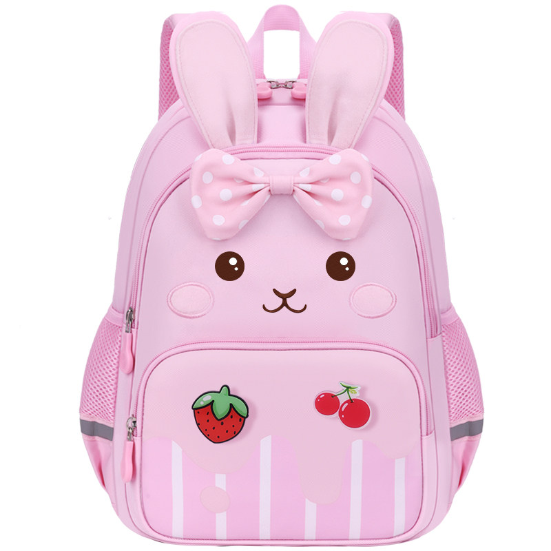 卡通萌兔幼儿园学生书包轻便可爱学前班包包小班中班大班女童背包