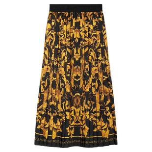 【季末优惠】VERSACE JEANS COUTURE Porcelain Barocco半身裙