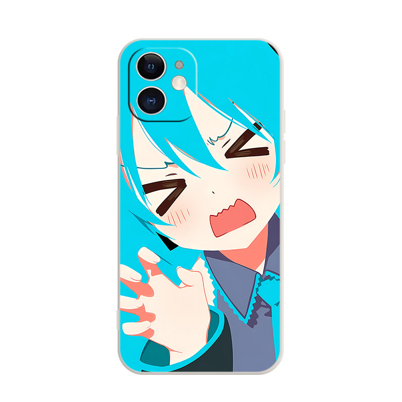惊恐初音未来miku手机壳适用于苹果17华为p70小米等安卓机型