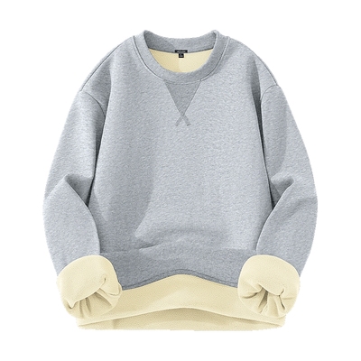 真维斯加绒卫衣男款加厚2025新款