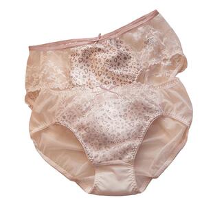 Gukoo/果壳内裤女26春夏新款蕾丝纯棉裆底女士两条装内裤组合