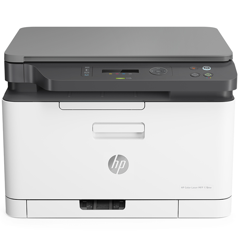 惠普HP Color Laser MFP 178nw彩色激光多功能打印机一体机复印件扫描A4商用商务无线wifi网络办公室三合一