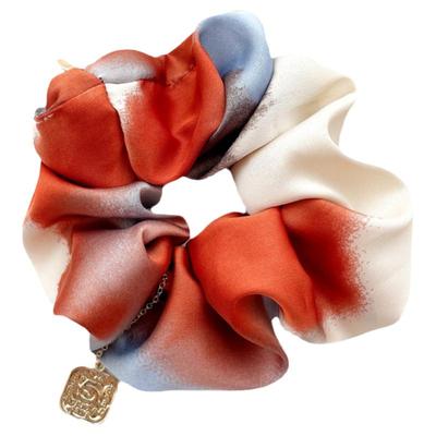 桃子柚原创发绳缎法式复古大肠圈