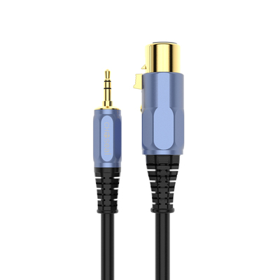 秋叶原音频线3.5mmxlr手机电脑
