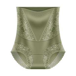 超高腰提臀收腹内裤女平角塑形塑身无痕强力收小肚子产后夏季薄款