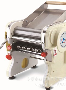 豪华型DHH220A面条机 多功能压面机 商用不锈钢面辊揉面机轧面机