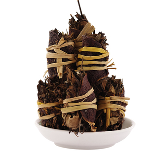 正宗新会陈皮广东三宝茶扎糯米禾秆草福鼎寿眉老白茶陈皮干三宝茶