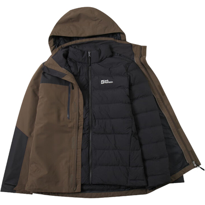 狼爪三合一男士时尚冲锋衣