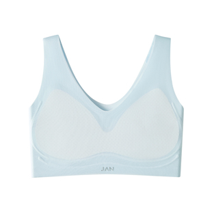 Janest/简态无痕束胸衣纸片人内衣女大胸显小夏季凉感运动背心cos