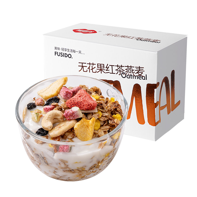 福事多海盐可可烘焙水果燕麦片