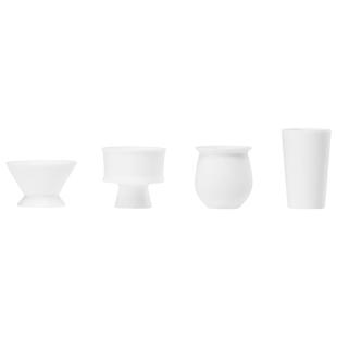 teastone上古逻辑白陶瓷杯茶杯茶具泡茶水杯子新年礼物茶杯礼盒装