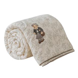 TeenieWeenie双层纱夏被夏凉被全棉纯棉柔软透气空调被薄被子被芯