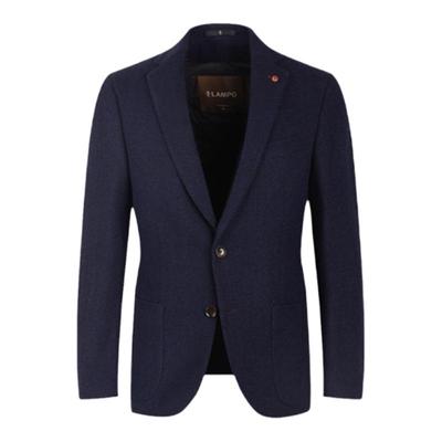 蓝豹休闲西服商务深蓝