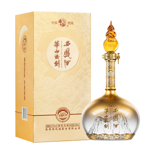 西凤酒华山论剑52度凤香型白酒
